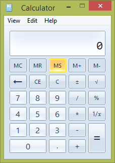 Calculator - דוגמה לאובייקט מורכב